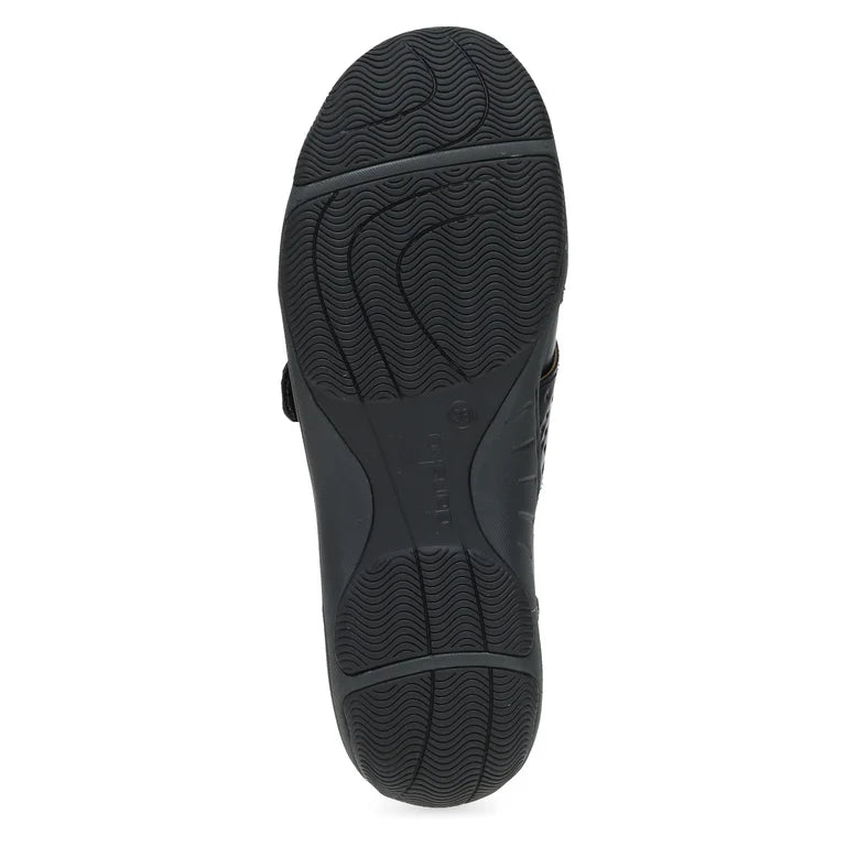 Sallie::Black Waxy Burnished