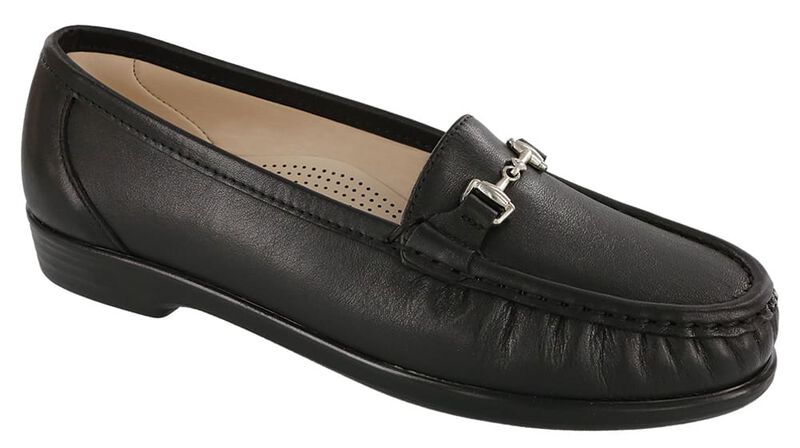 SAS Women's Metro Loafer Smooth Black / 5 / M