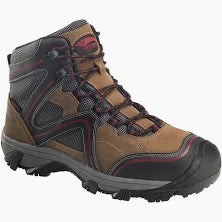 A7711 Crosscut Mid Safety Toe::Brown