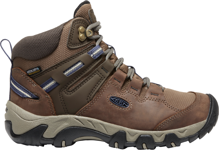 Steens Waterproof Mid::Shitake/Crown Blue