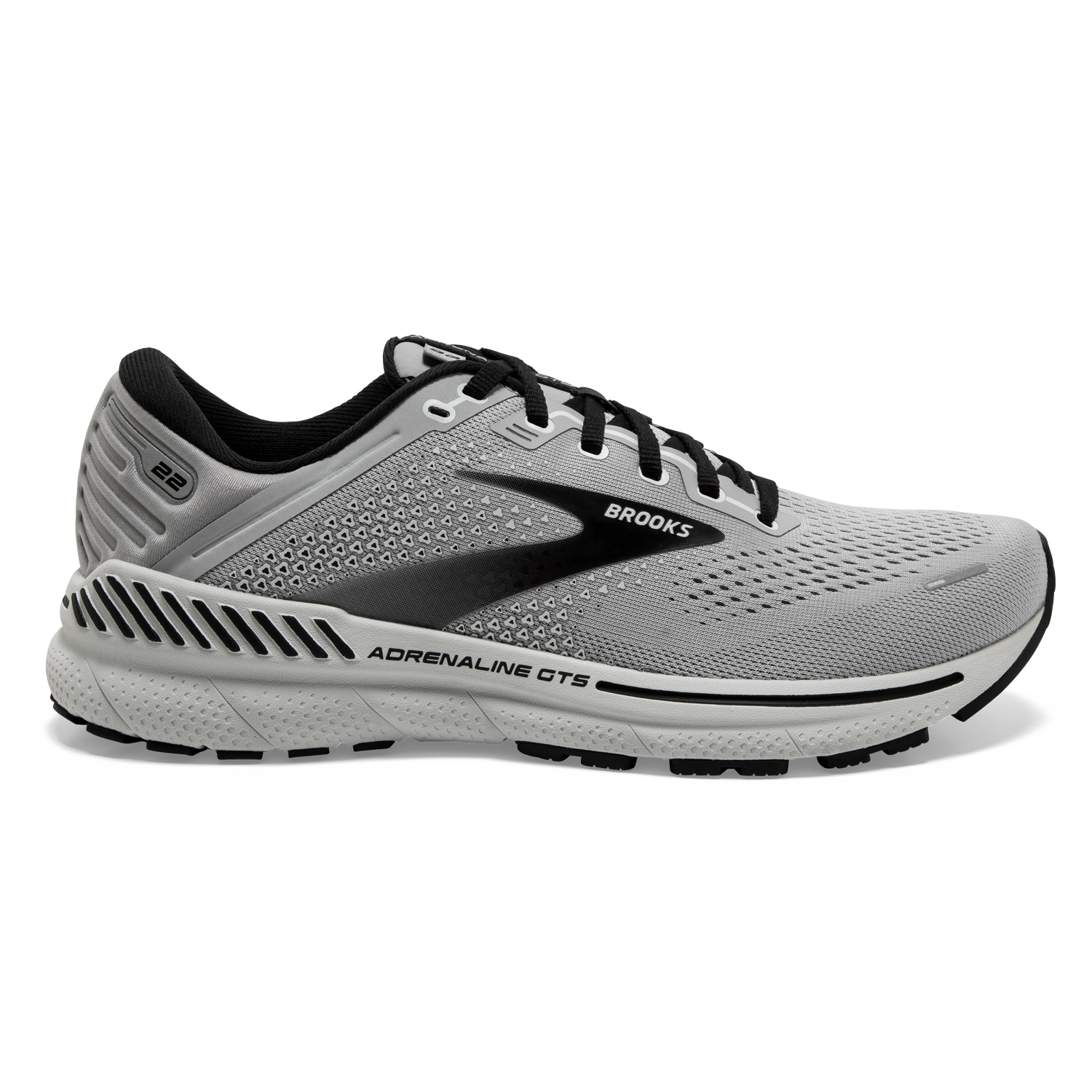 Brooks Adrenaline GTS 22 Mens 11  Medium Black/Blue Nightlife Titan Running Shoe Brooks Adrenaline GTS 22 Mens 7 Shoes | Mercari main image 3