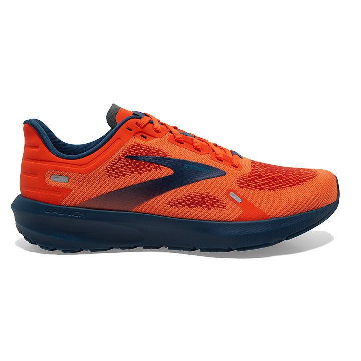 Size 9 - Brooks Launch GTS 9 Orange Blue  Running Shoe Men SAMPLE Brooks Launch 9 Review: Treading Water - Believe in the Run main image 4