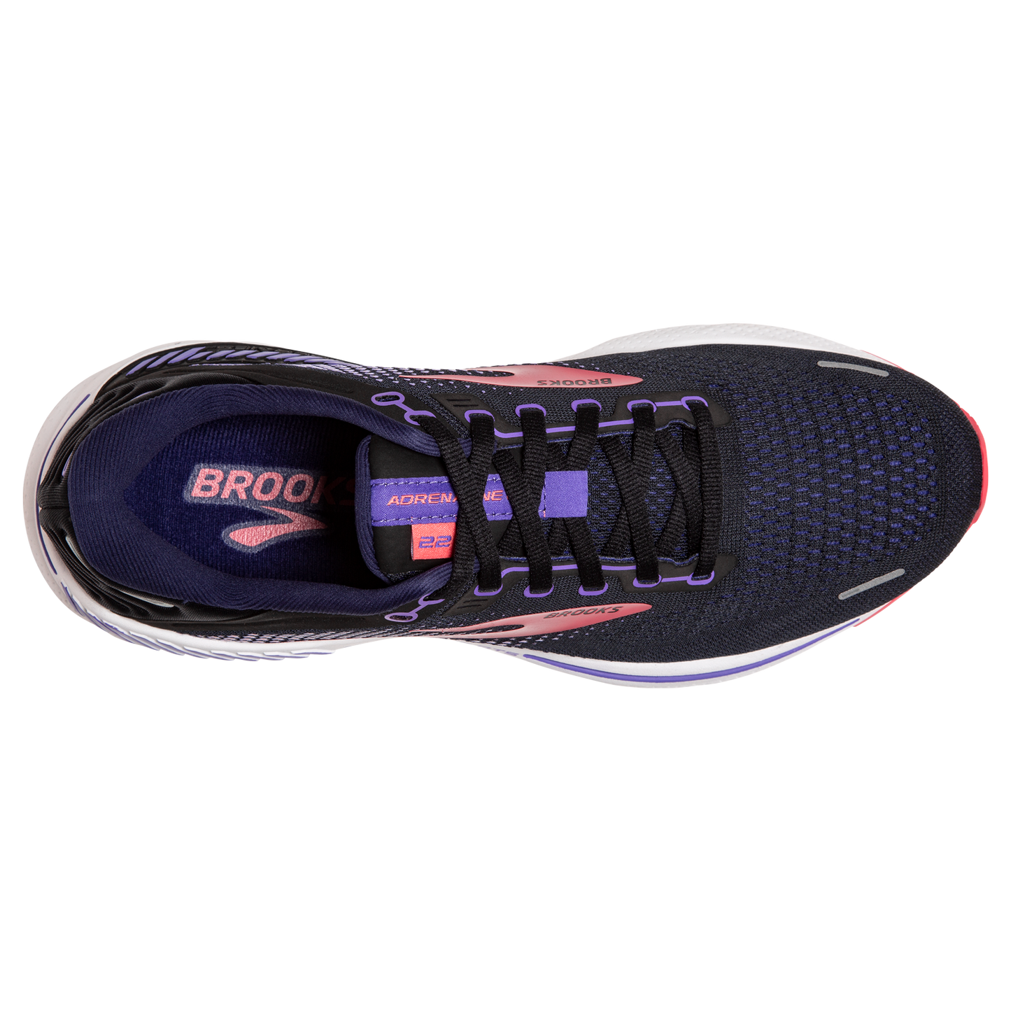 Adrenaline GTS 22::Black/Purple/Coral
