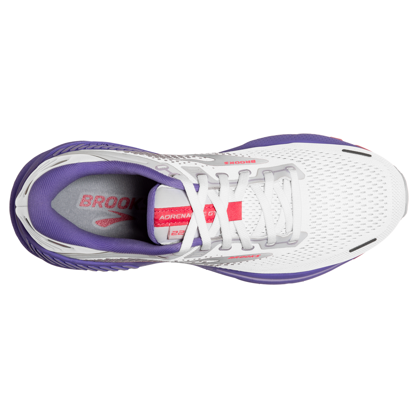 Adrenaline GTS 22::White/Coral/Purple