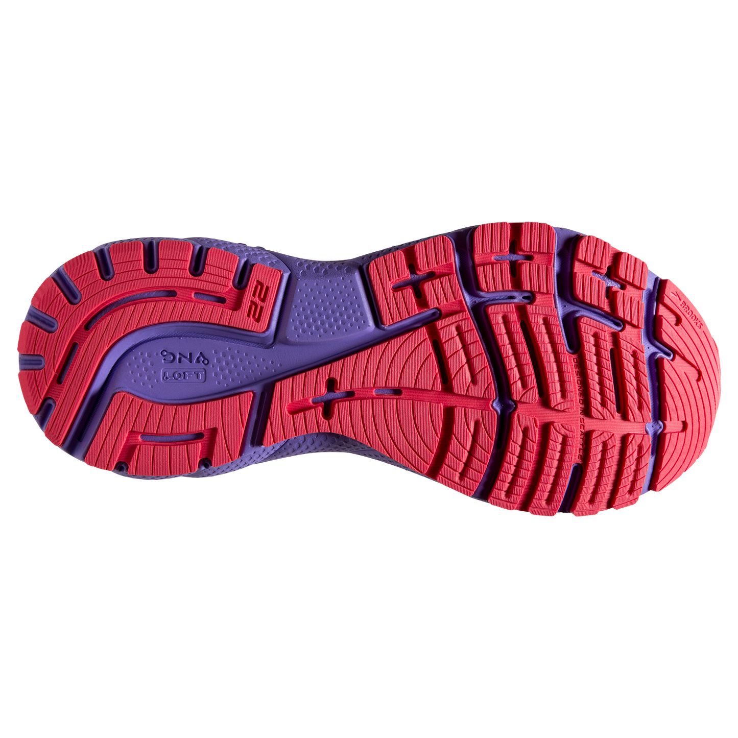 Adrenaline GTS 22::White/Coral/Purple