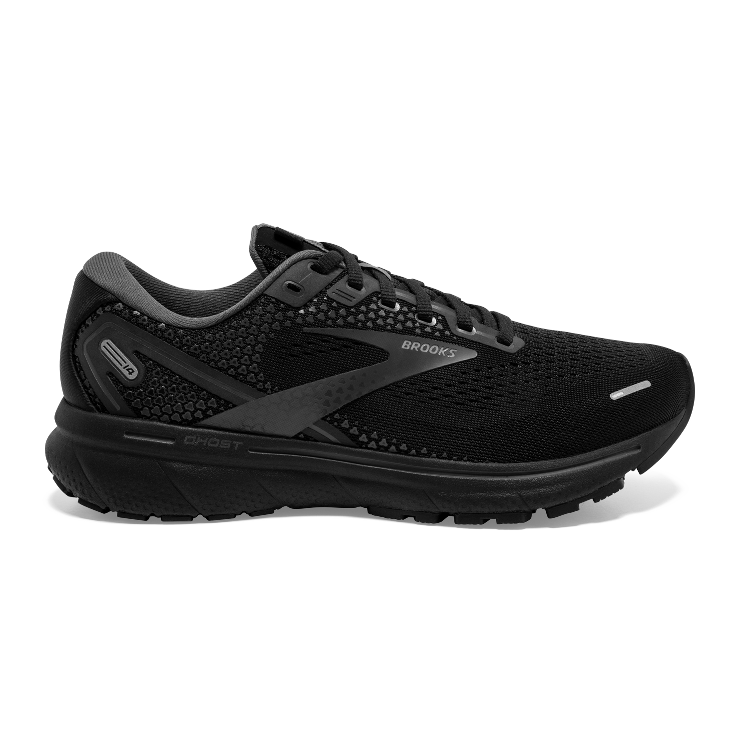 Brooks Women's Ghost 14 Black/Black/Ebony – Pilcher's Shoes