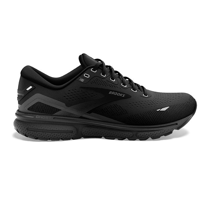 Brooks Women s Ghost 15 Black Black Ebony Pilcher s Shoes