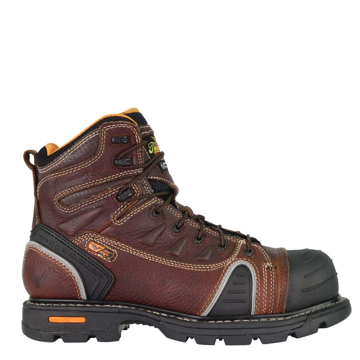 Gen-Flex 2 Series 6" Cap Toe 804-4445 Safety Toe::Brown