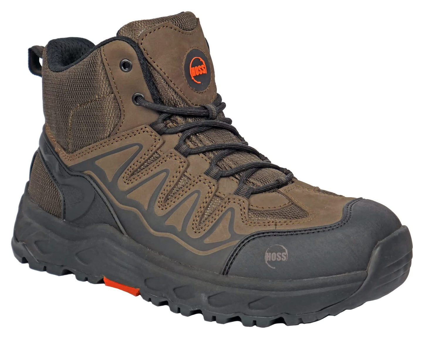 Eric Hi Safety Toe::Brown