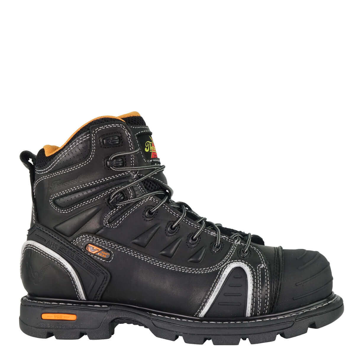 Thorogood Men\'s Black Steel Toe Work Boots Thorogood Men main image 3