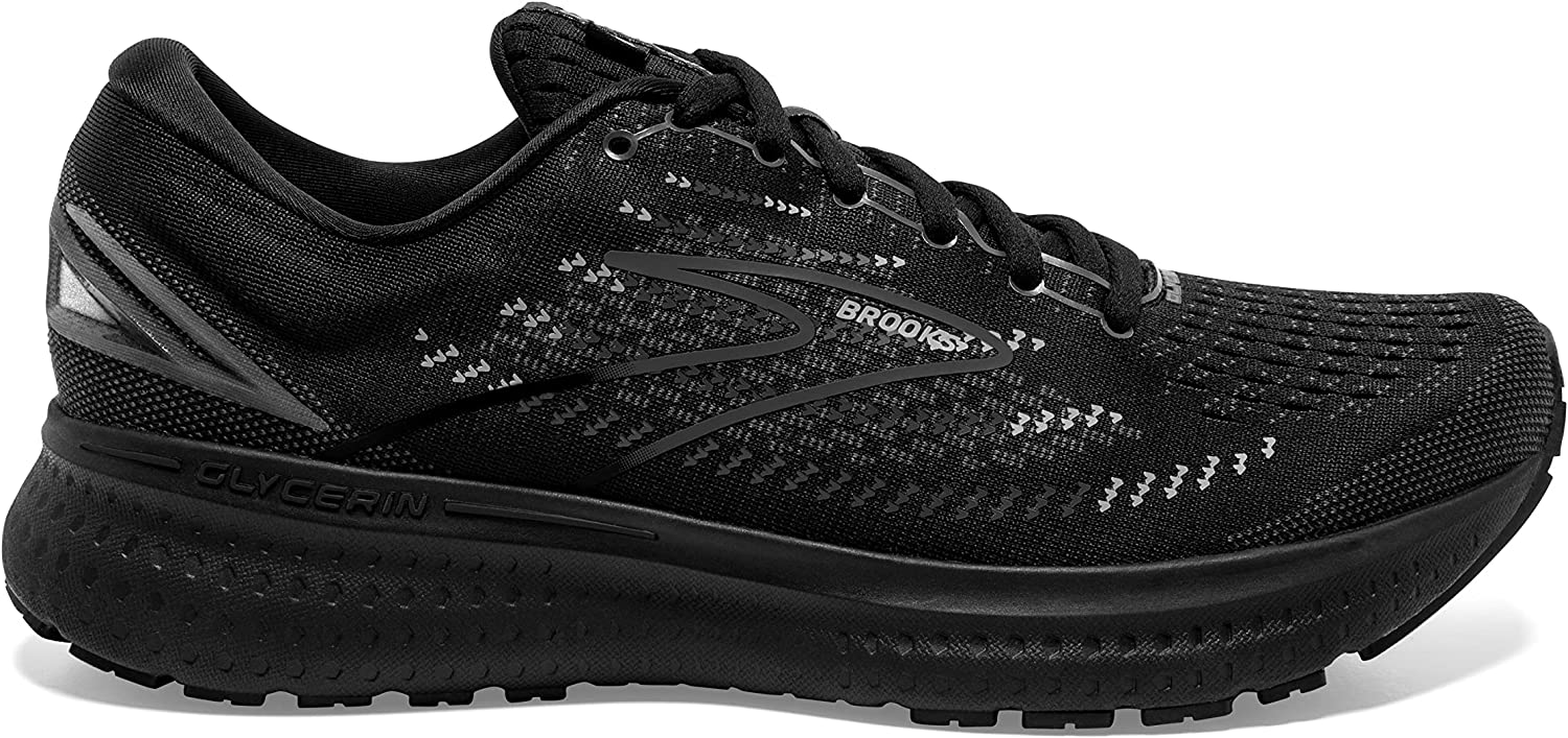 Brooks Men's Glycerin 19 Black/Ebony Pilcher's Shoes
