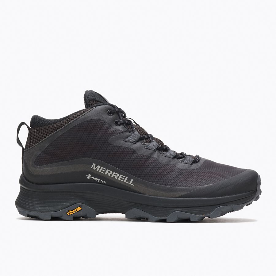 Moab Speed Mid GORE-TEX::Black/Asphalt
