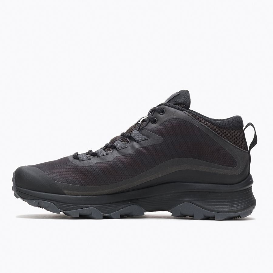 Moab Speed Mid GORE-TEX::Black/Asphalt