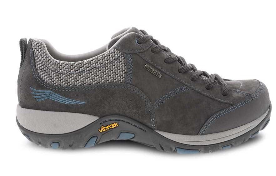 Paisley::Grey/Blue Suede
