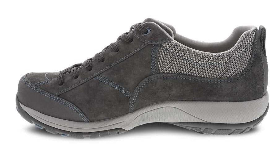 Paisley::Grey/Blue Suede