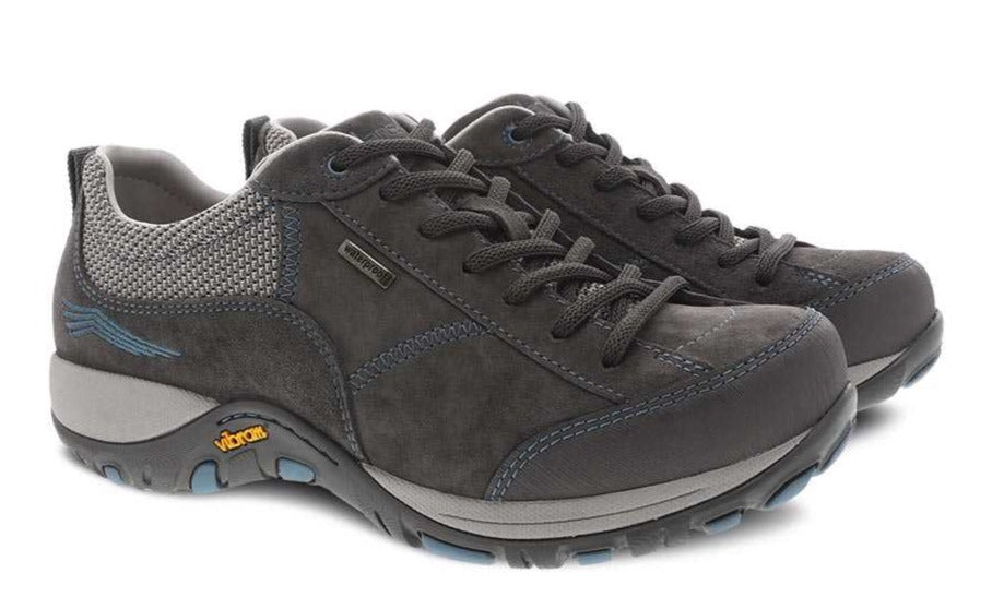 Paisley::Grey/Blue Suede