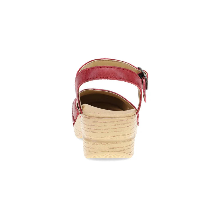 Margreta Mary Jane Clog::Red