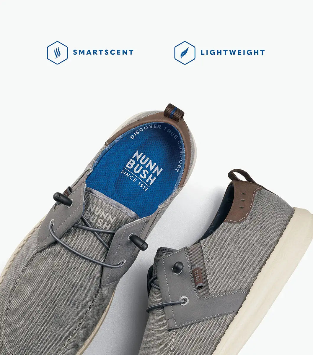 Brewski Moc Toe Slip On::Black