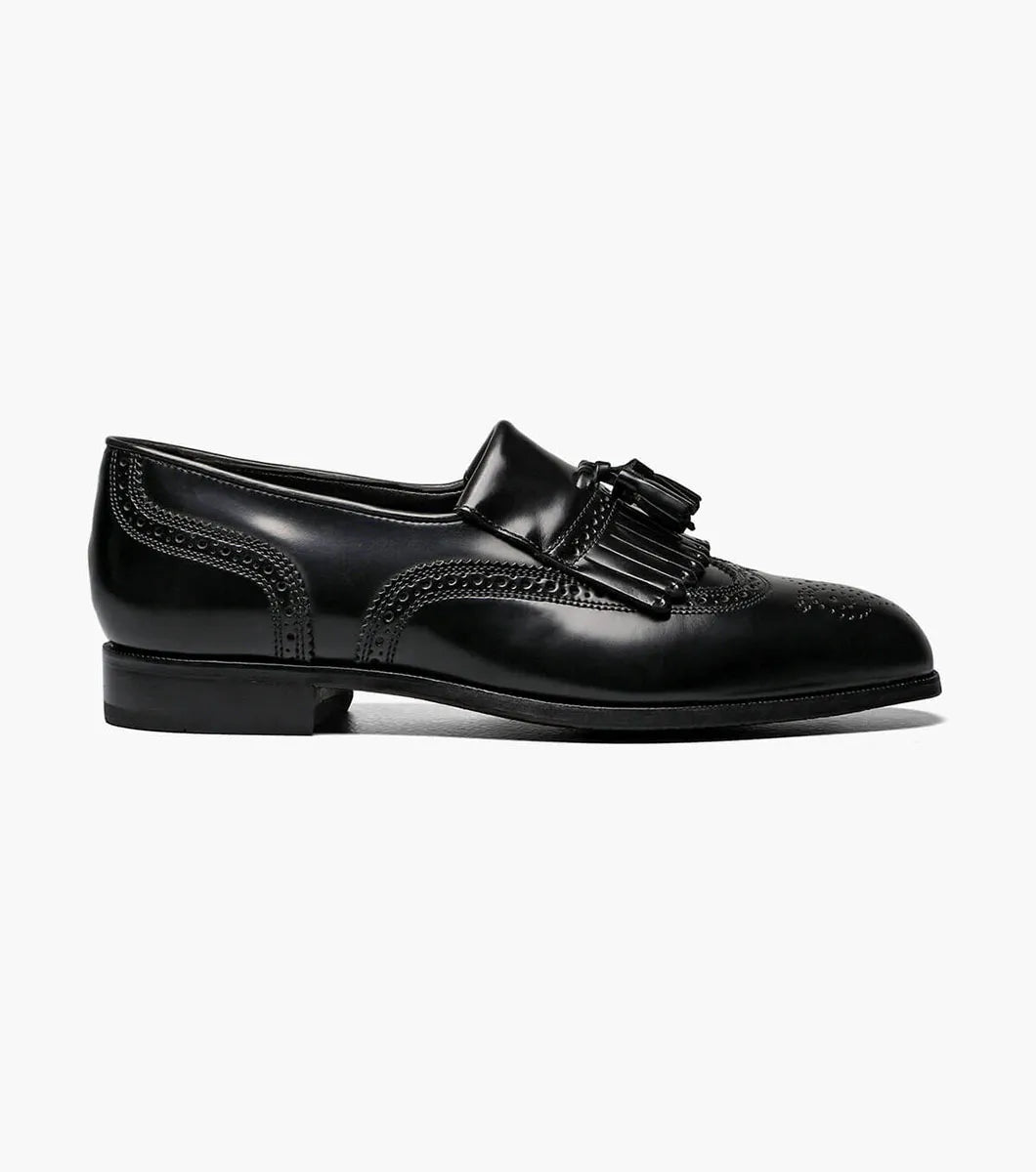 Lexington Wingtip Loafer::Black