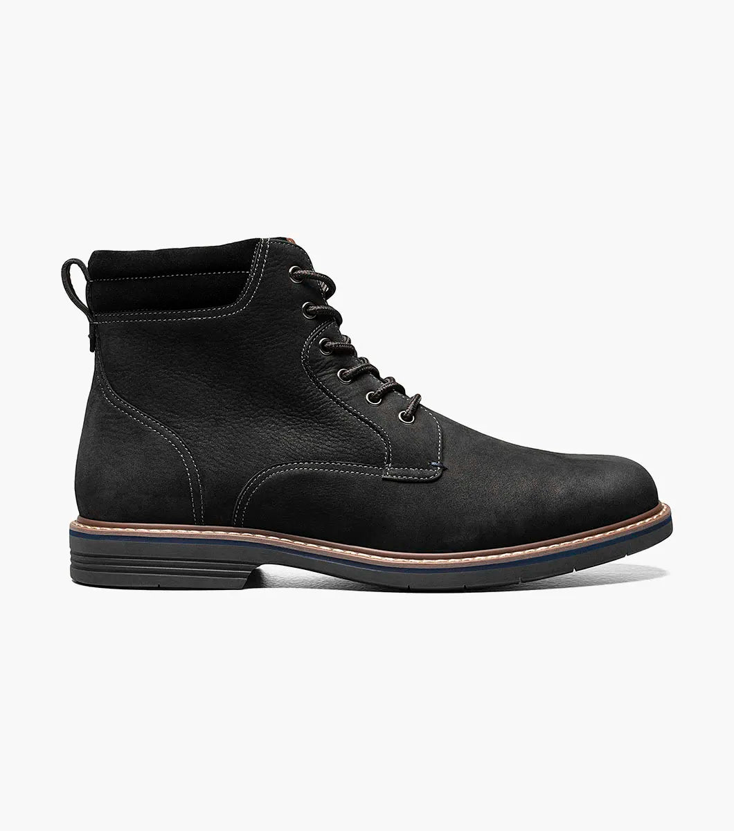 Norwalk Lace Boot::Black Nubuck