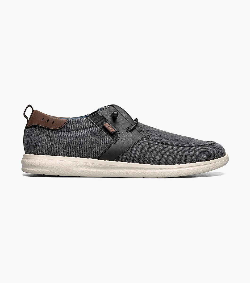 Brewski Moc Toe Slip On::Black