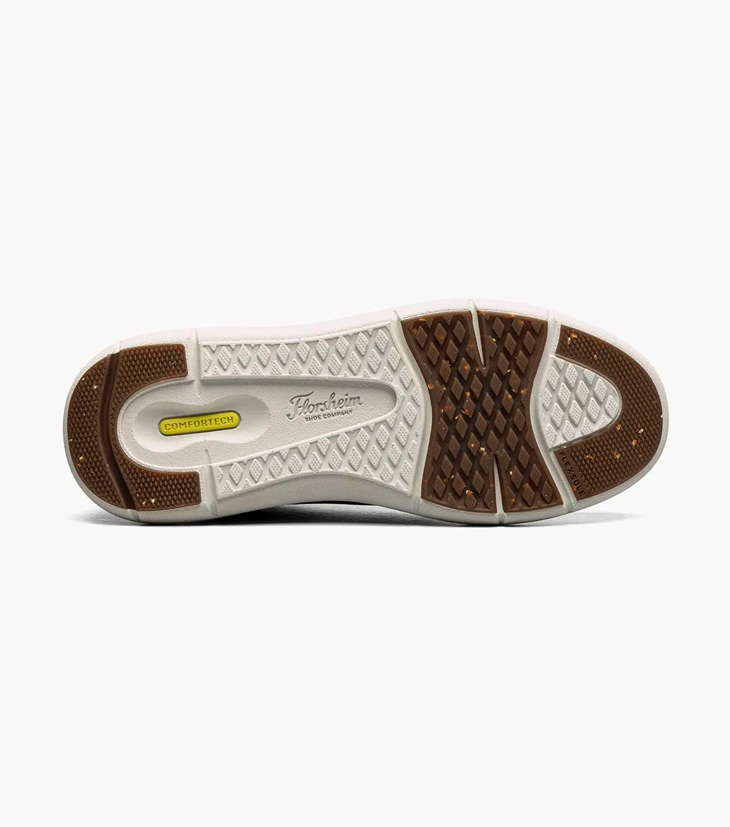 Fleet Perf Toe Elastic Lace::Cognac