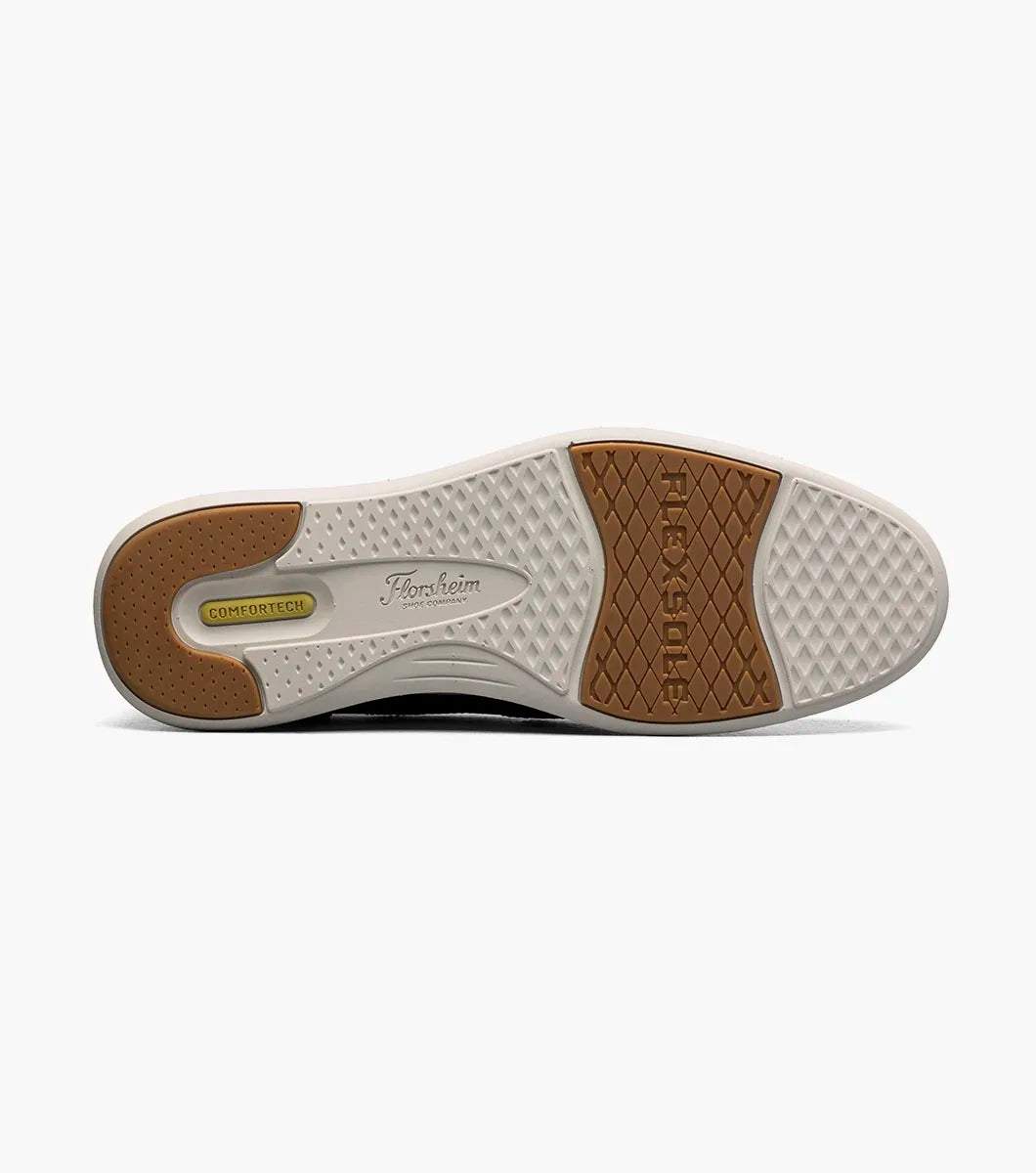 Launch Elastic Lace Slip On::Black