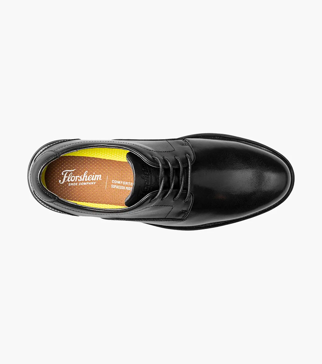 Avenue Plain Toe Oxford::Black