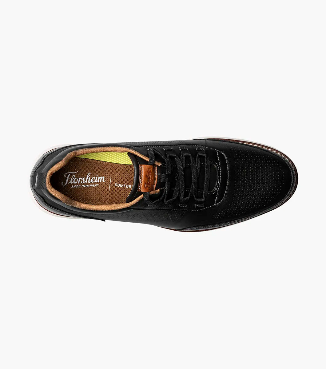 Launch Elastic Lace Slip On::Black