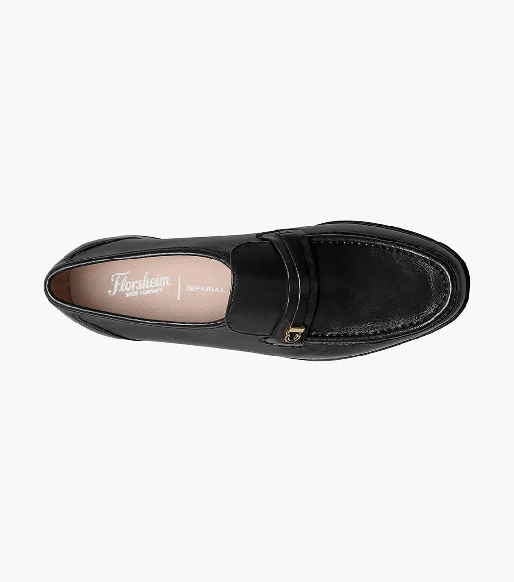 Como Moc Toe Bit Loafer::Black