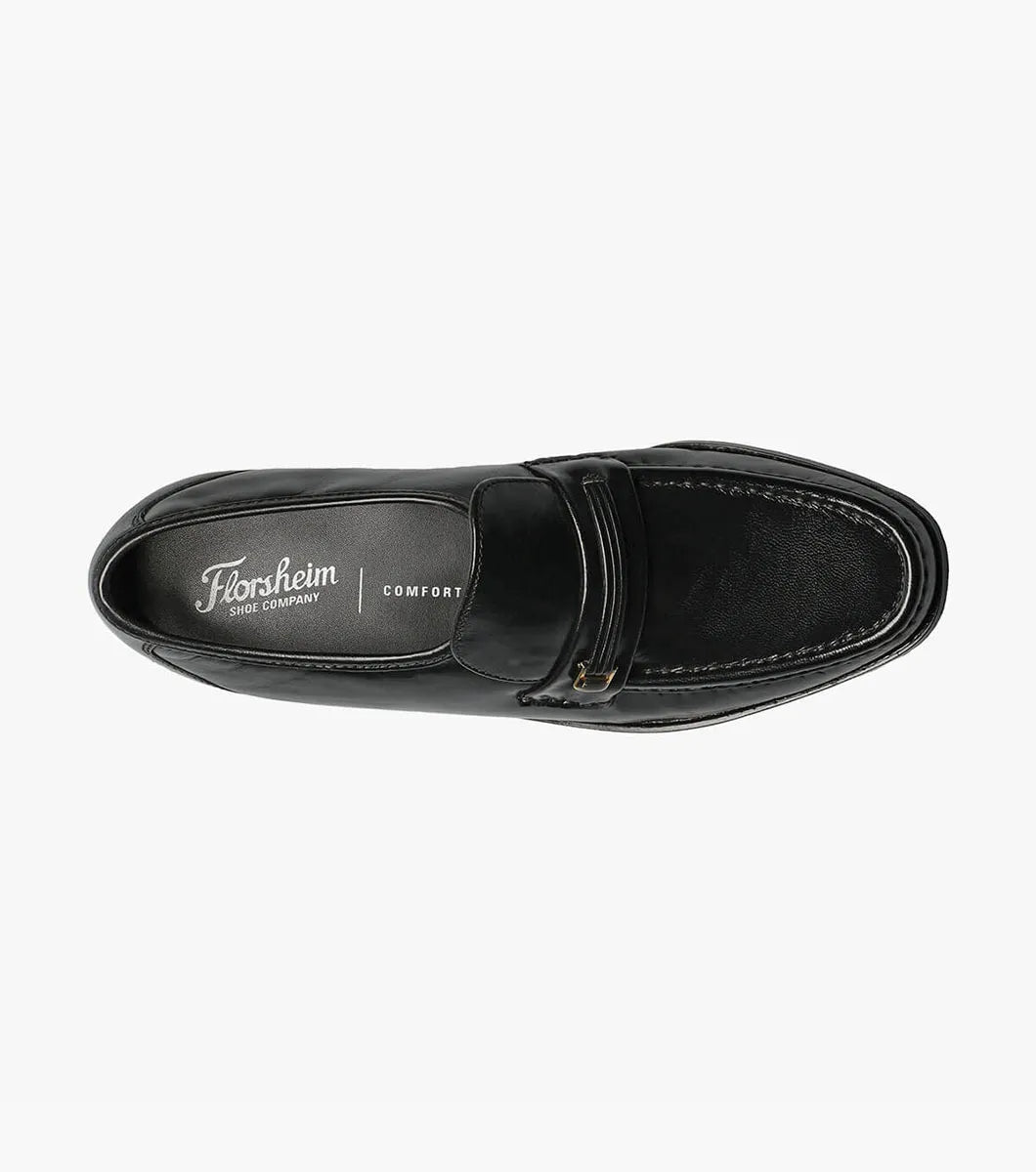 Riva Moc Toe Bit Loafer::Black