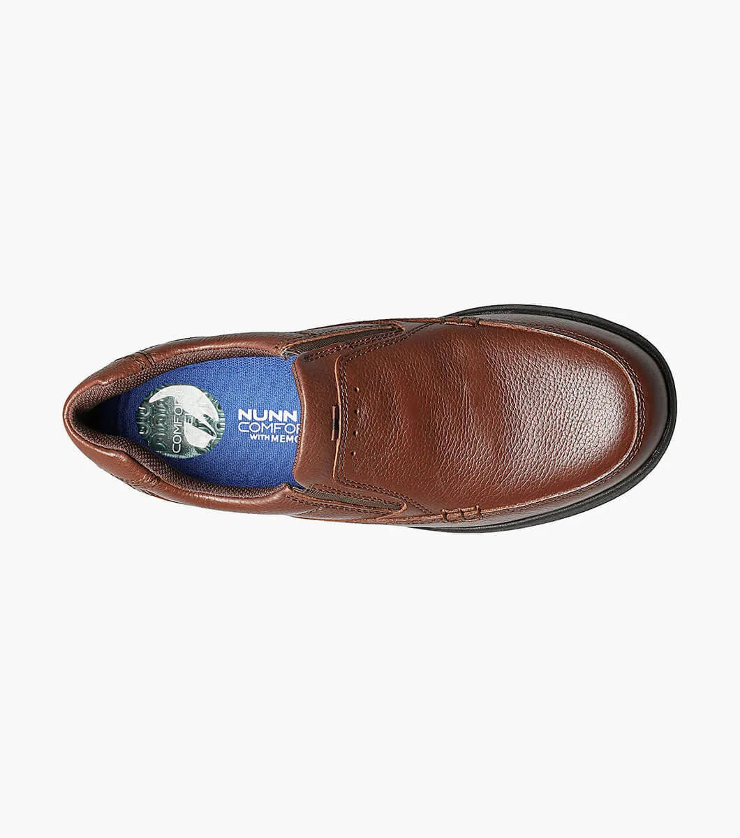 Cam Moc Toe Slip On::Cognac Tumbled