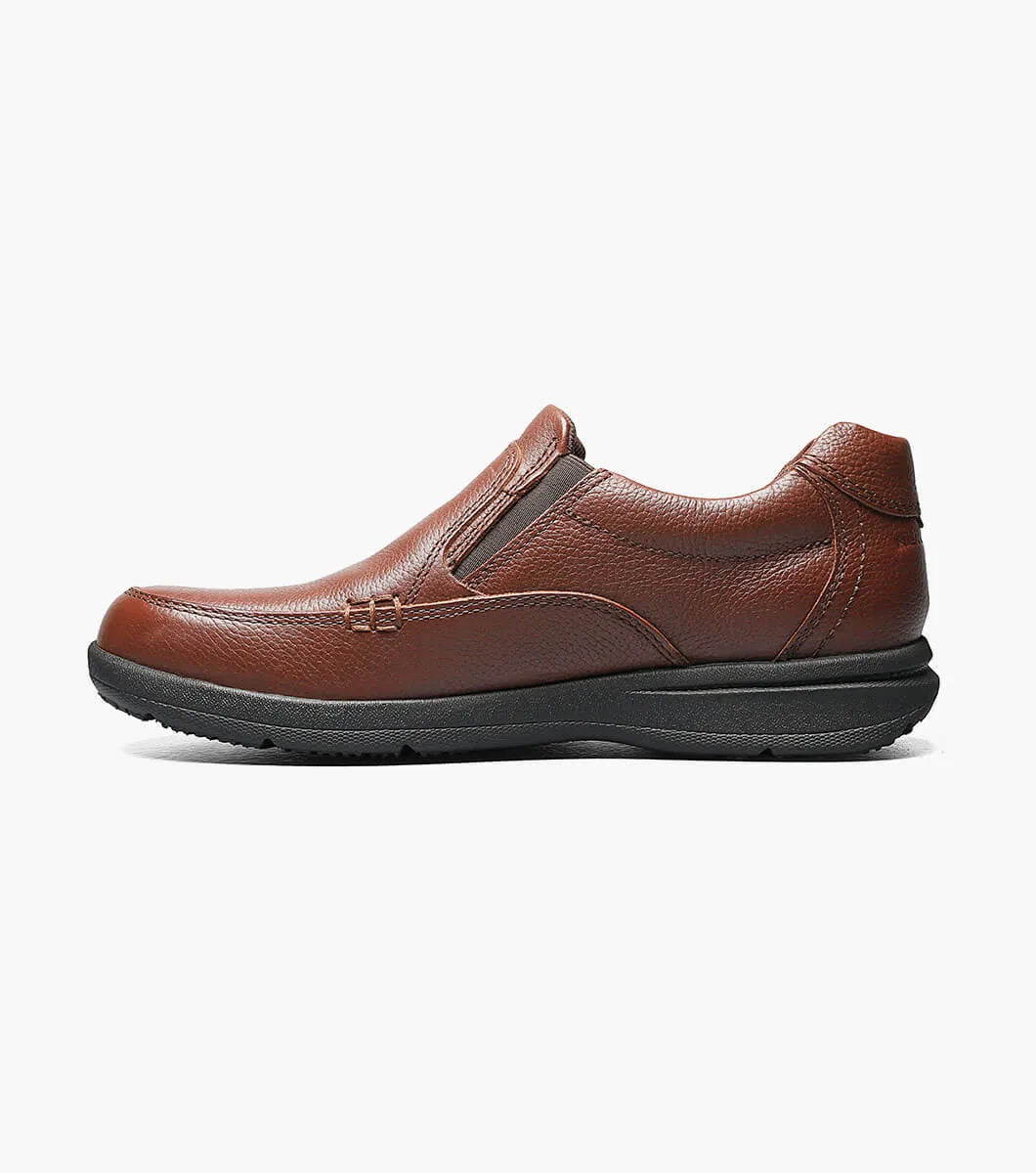 Cam Moc Toe Slip On::Cognac Tumbled