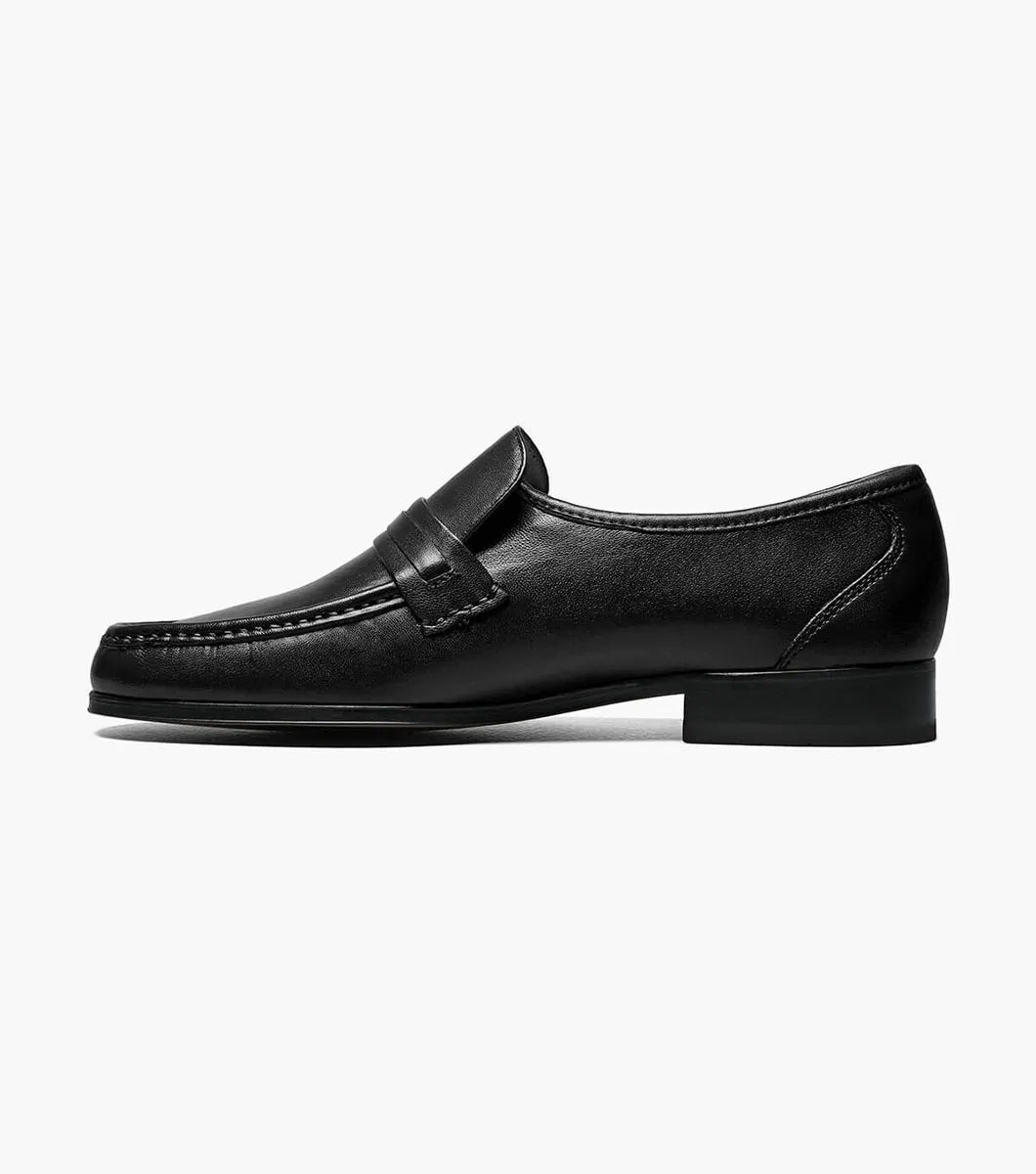 Como Moc Toe Bit Loafer::Black