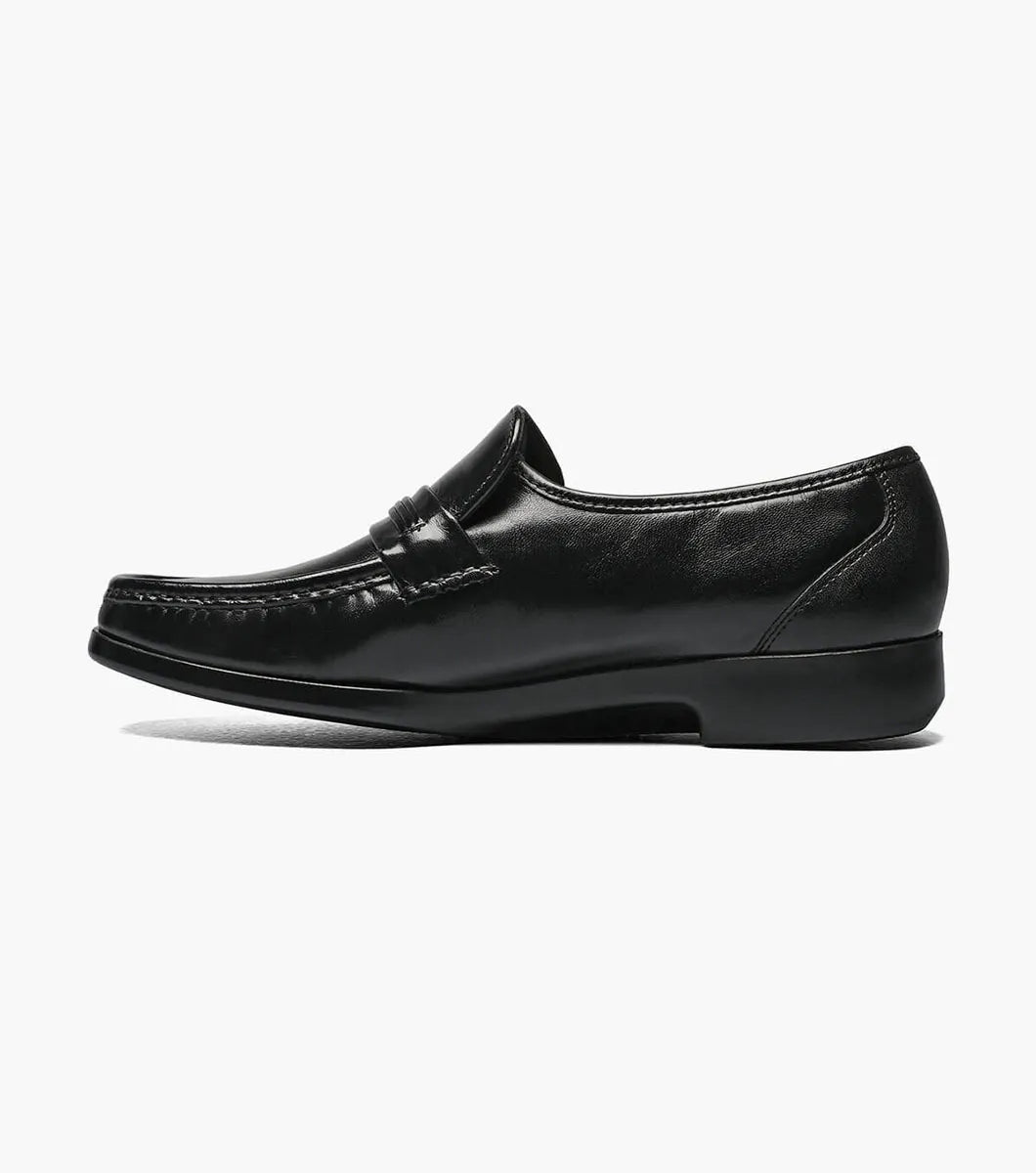 Riva Moc Toe Bit Loafer::Black