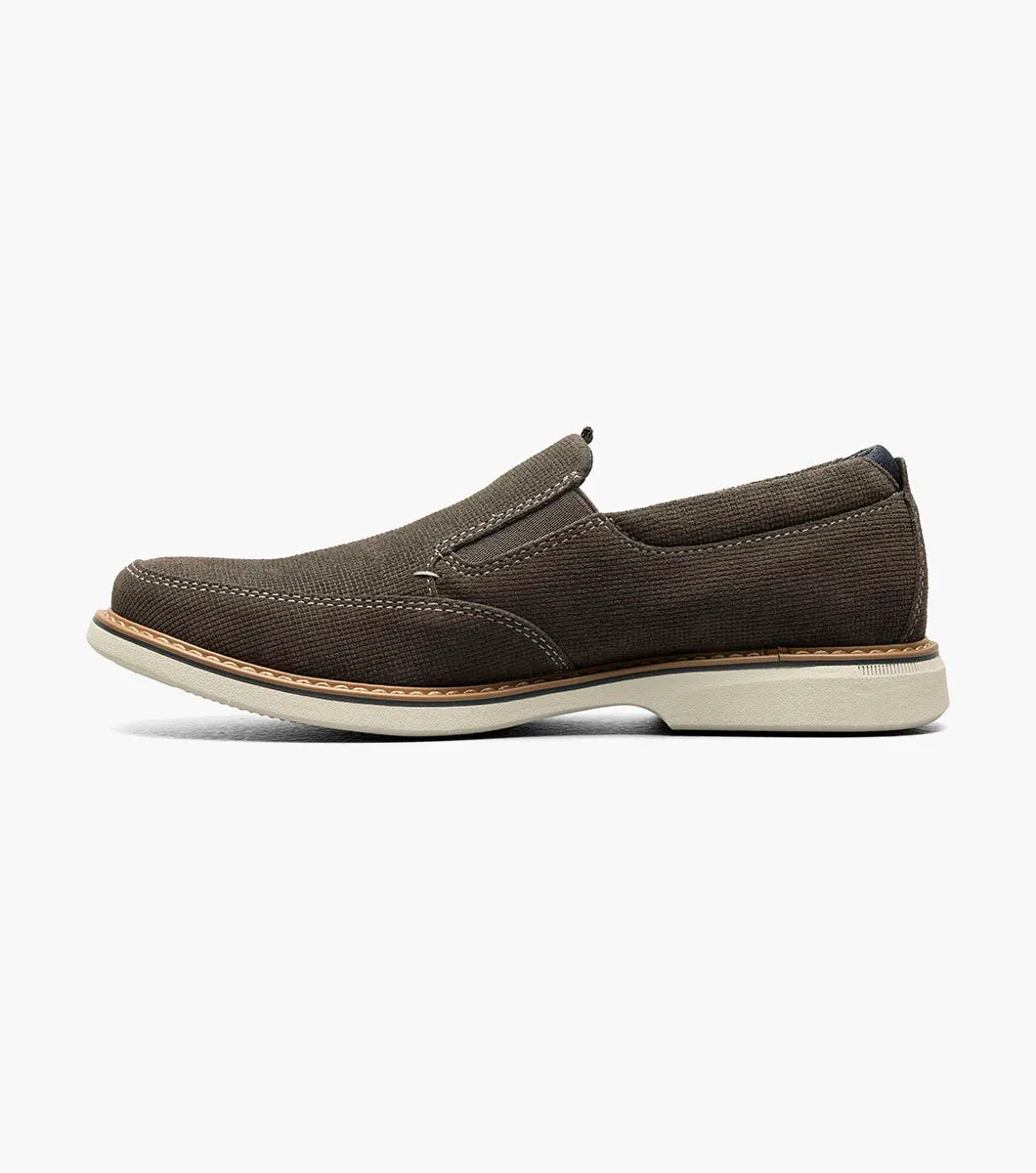 Otto Moc Toe Slip On::Gray