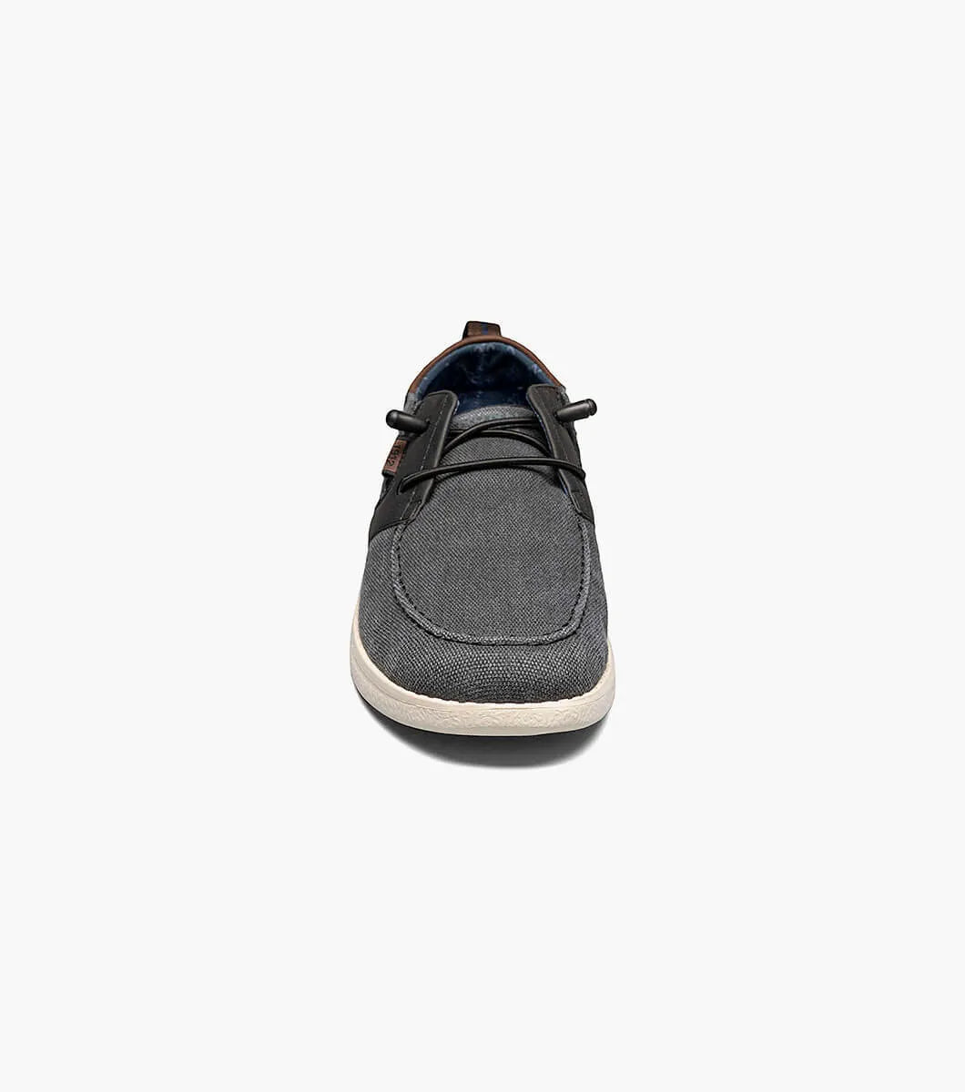 Brewski Moc Toe Slip On::Black
