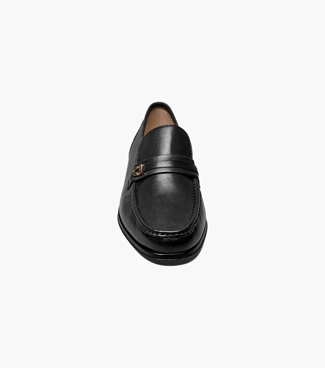 Como Moc Toe Bit Loafer::Black