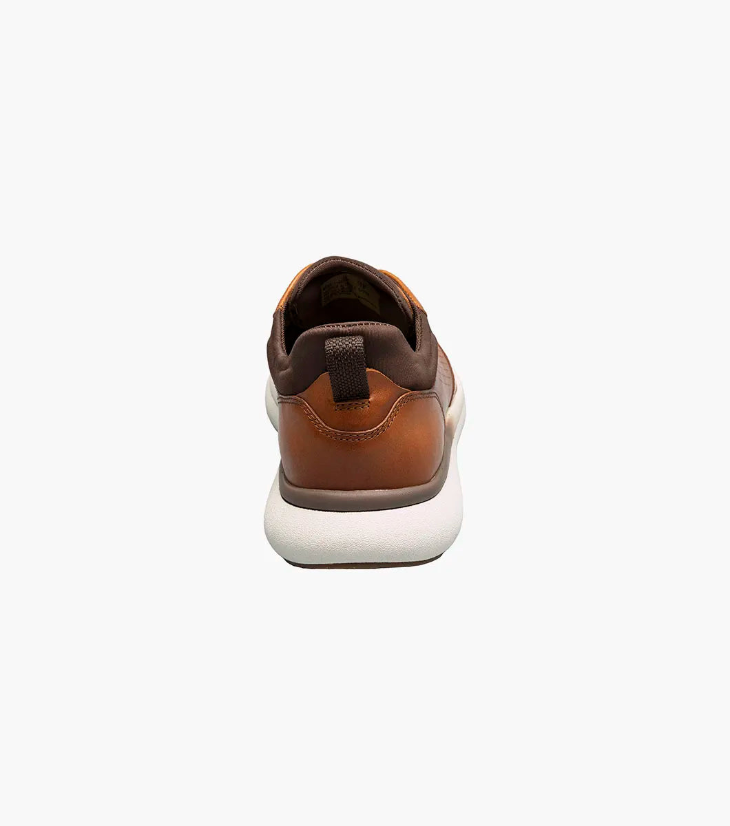 Fleet Perf Toe Elastic Lace::Cognac