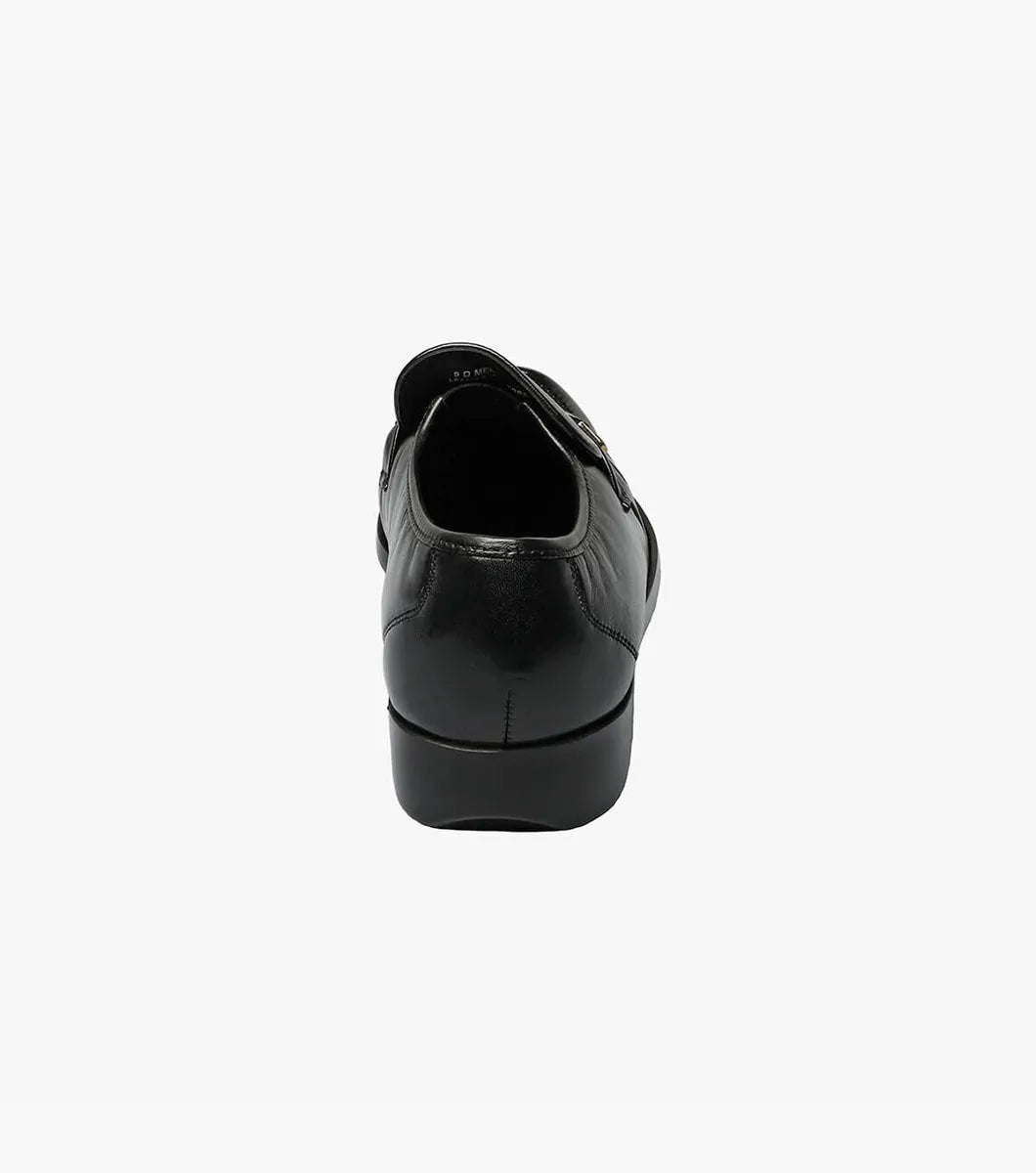 Riva Moc Toe Bit Loafer::Black