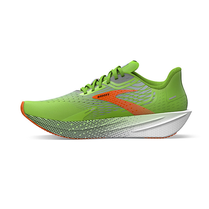 Men's Sample Hyperion Max::Green Gecko/Red Orange/White