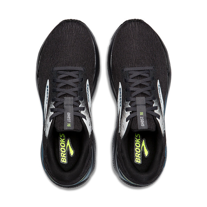 Brooks Men's Ghost 16 Black/Ebony/Blue – Pilcher's Shoes