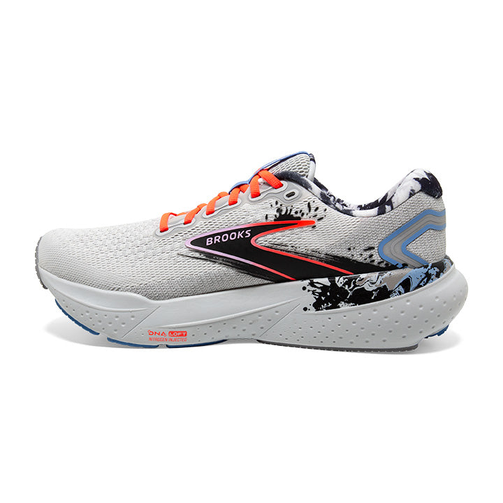B＋COM SB6X Brooks Men's Glycerin 21 Oyster/Black/Orchid Bouquet – Pilcher's Shoes