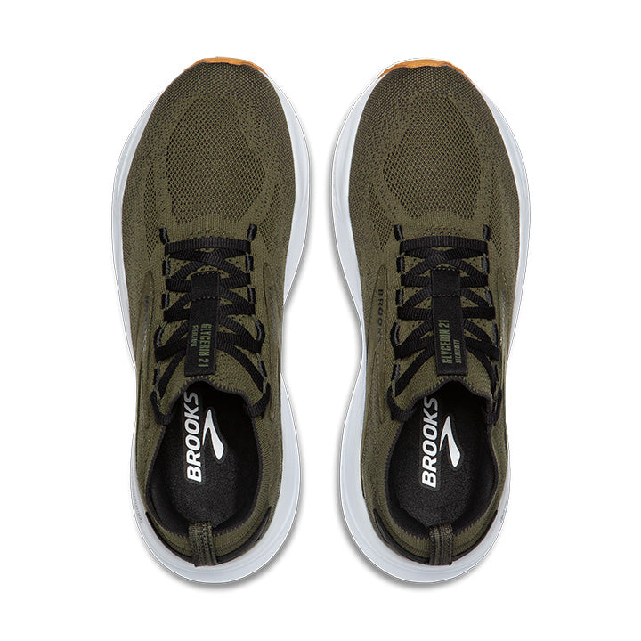 Men's Sample Glycerin StealthFit 21::Green/Black/White