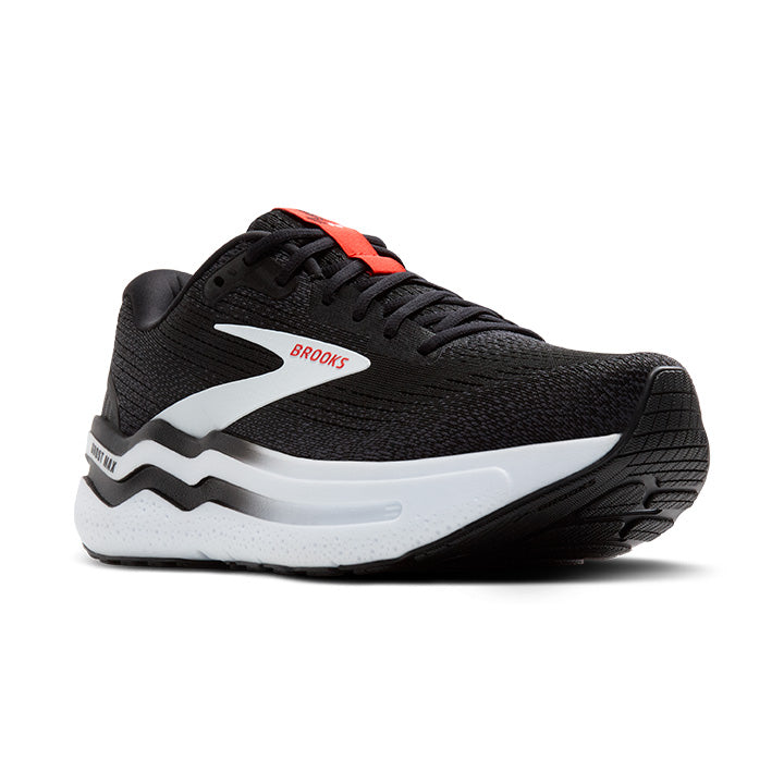 Men's Sample Ghost Max 2::Black/White/Fiery Red