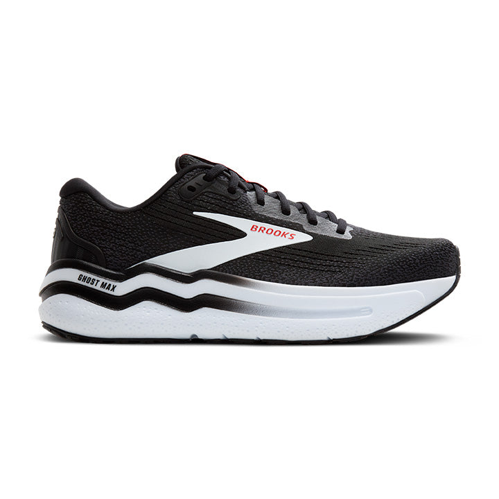 Men's Sample Ghost Max 2::Black/White/Fiery Red