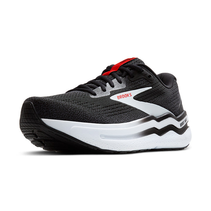 Men's Sample Ghost Max 2::Black/White/Fiery Red