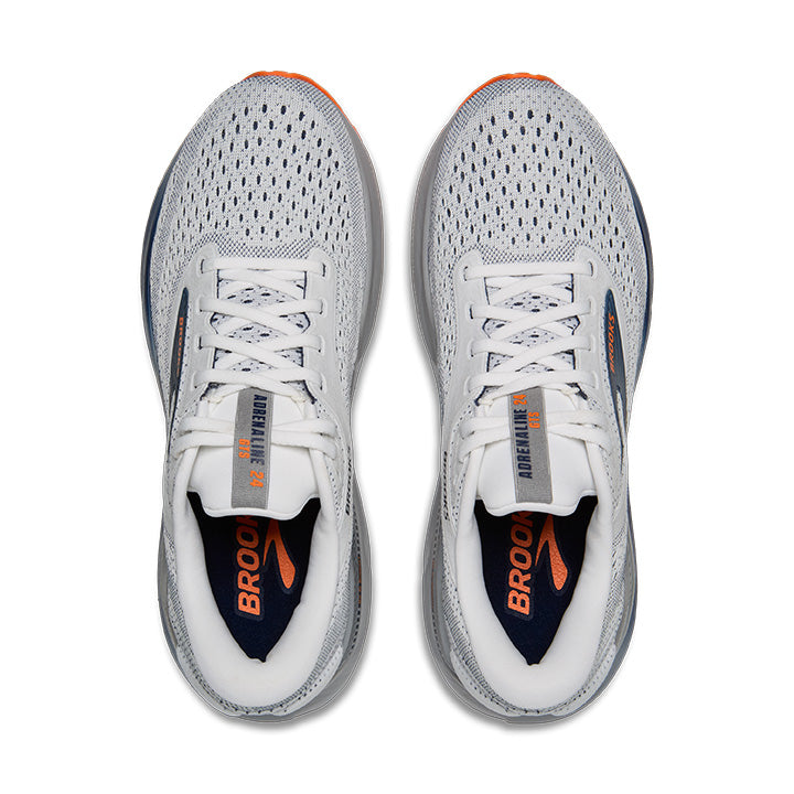 Men's Sample Adrenaline GTS 24::White/Peacoat/Alloy