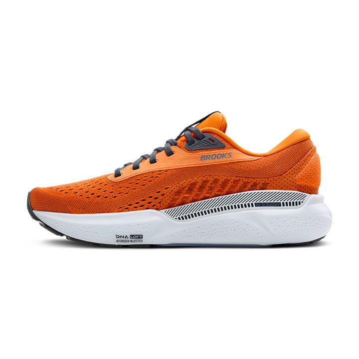 Brooks Men's Adrenaline GTS 24 Orange/Ebony/Country Blue