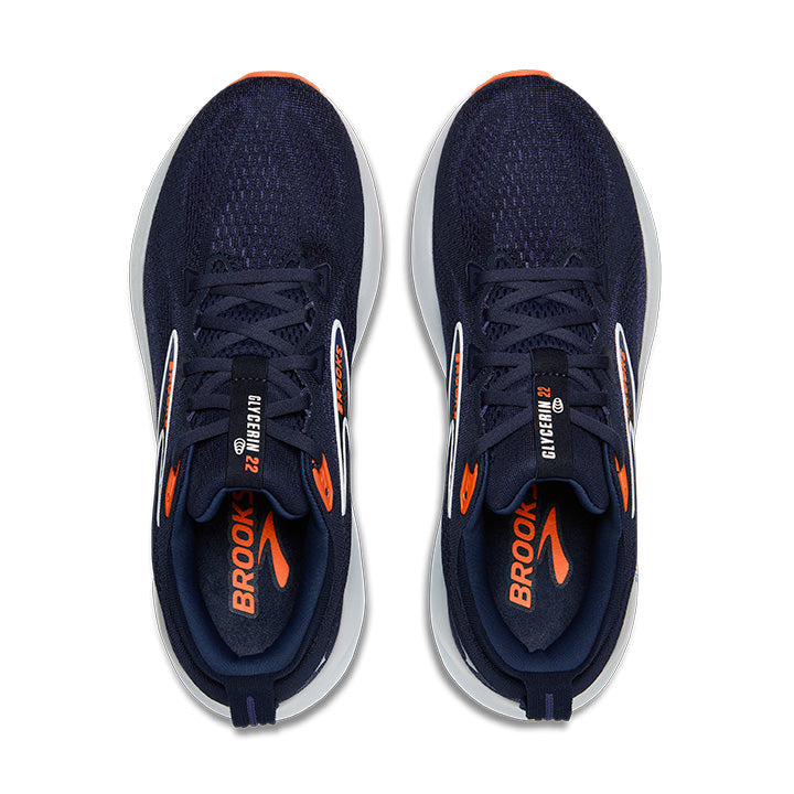 Men's Sample Glycerin 22::Peacoat/Blue Ribbon/Orange